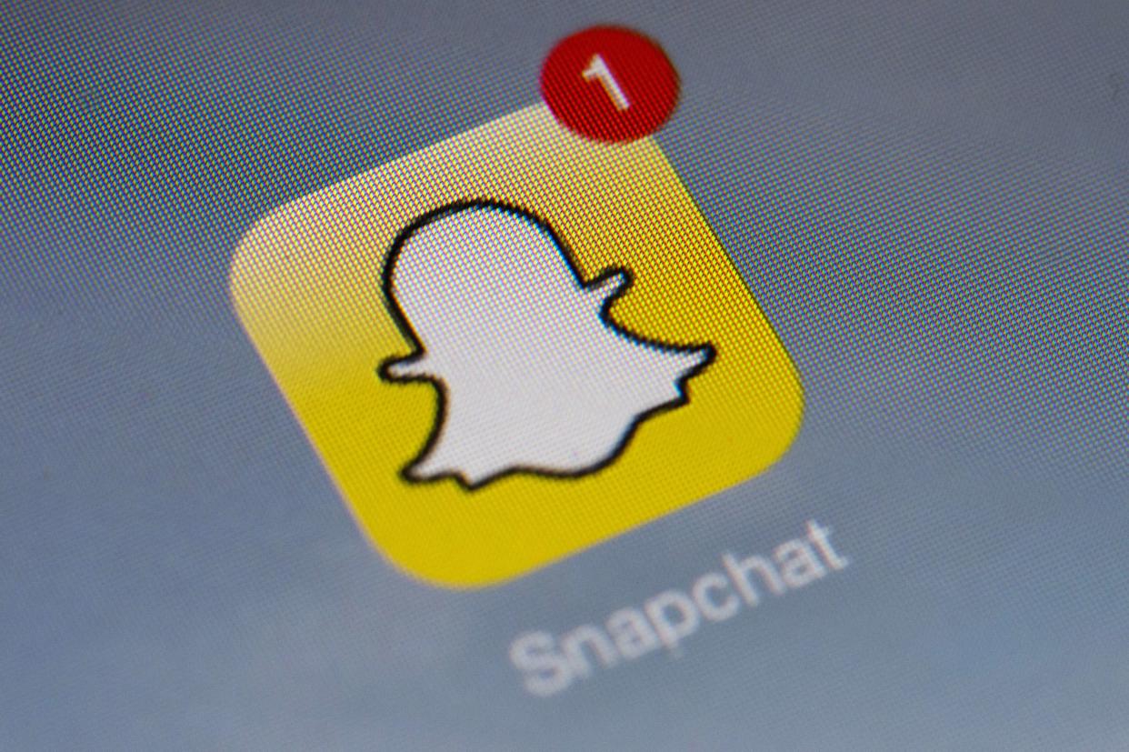 A woman was able to receive lifesaving medicine because of a Snapchat timestamp. (Photo: Lionel Bonaventure/AFP/Getty Images)