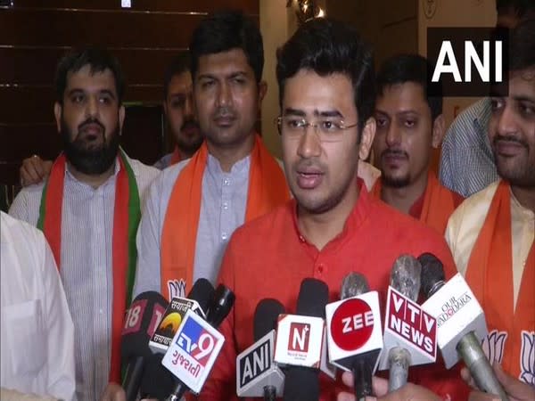 BJP MP Tejasvi Surya