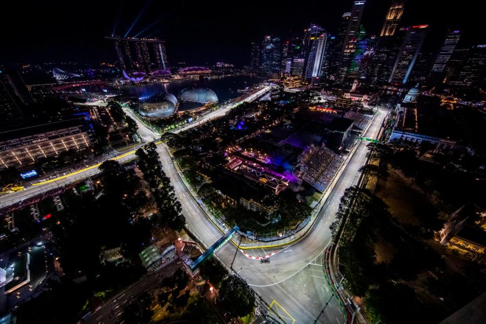 The FIA have added a fourth DRS zone for the Singapore Grand Prix (Getty Images)