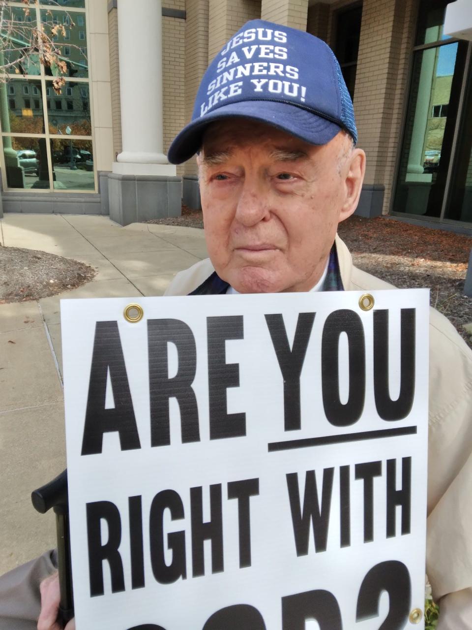 Arthur Martin, a 90-year-old Republican who lives in Stark County's Plain Township, is against Issue 2. He said he used to minister to people who used marijuana. "They all wound up in serious trouble mentally, and everything else," he said.