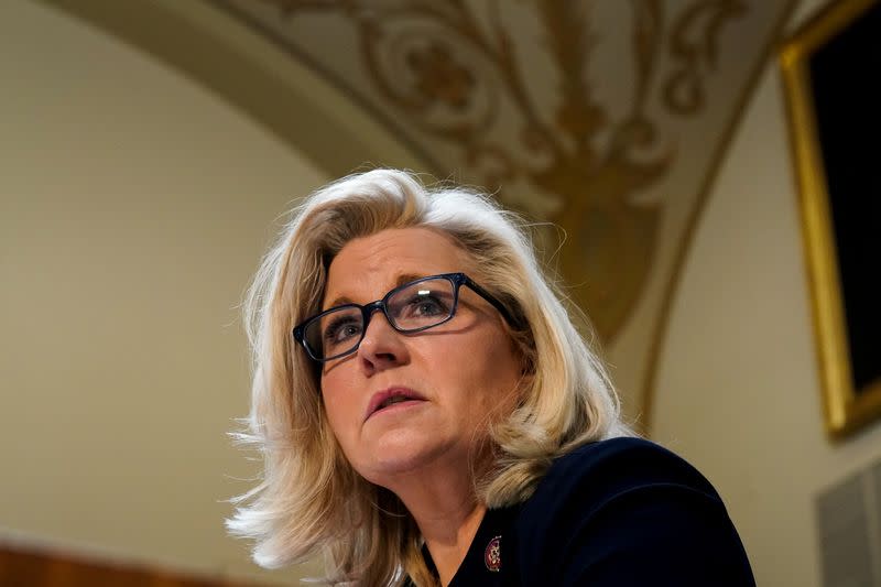 Republican U.S. Representative Liz Cheney.