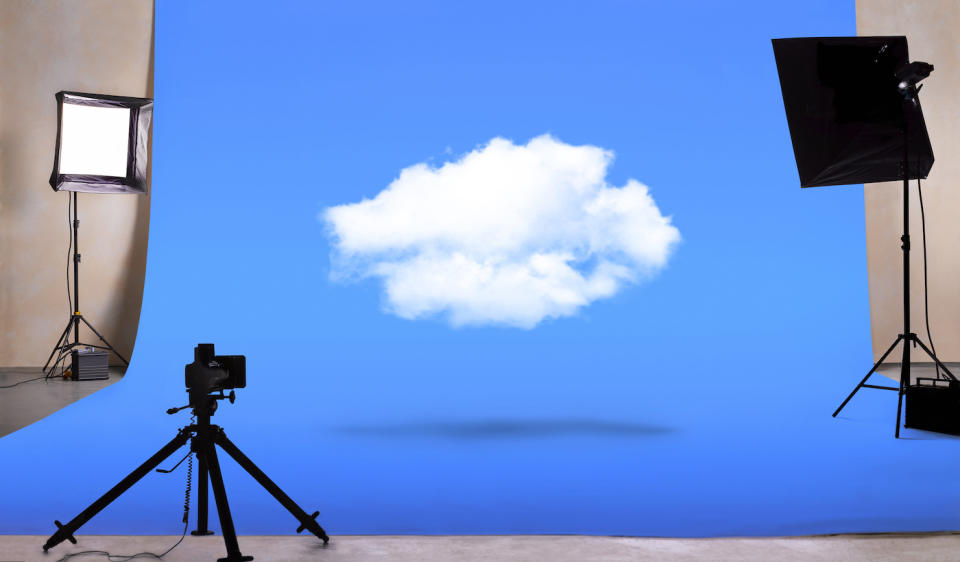Cloud computing in photography studio