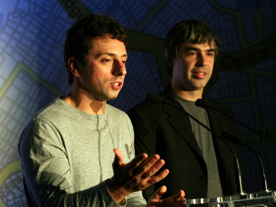 Larry Page Sergey Brin