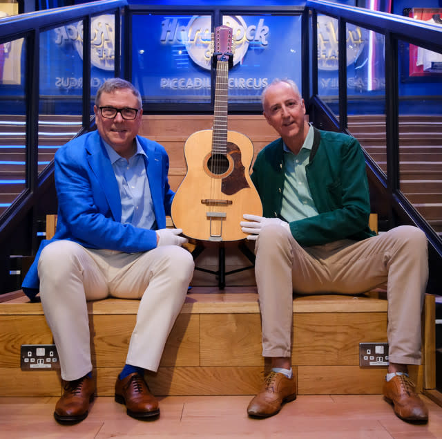 John Lennon’s 1965 'Help!' Guitar Goes On Display At London's Hard Rock Cafe Ahead Of Auction