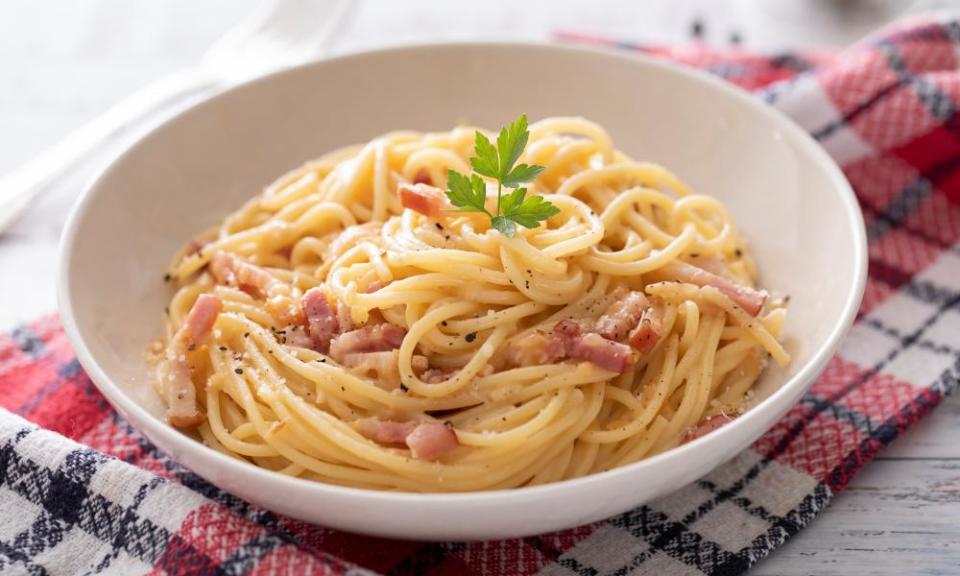 Spaghetti carbonara