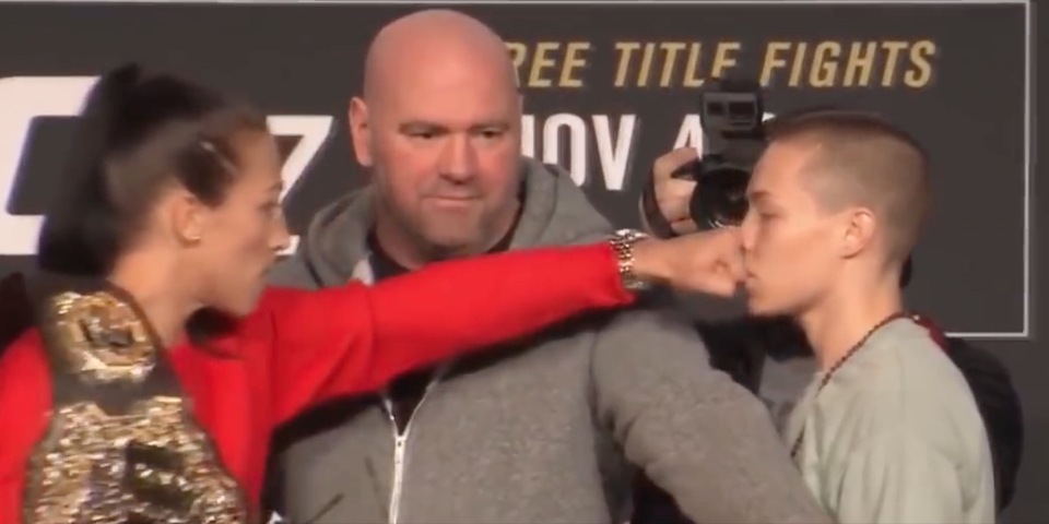 La polaca Joanna Jedrzejczyk abusó verbal y físicamente de Rose previamente a la pelea