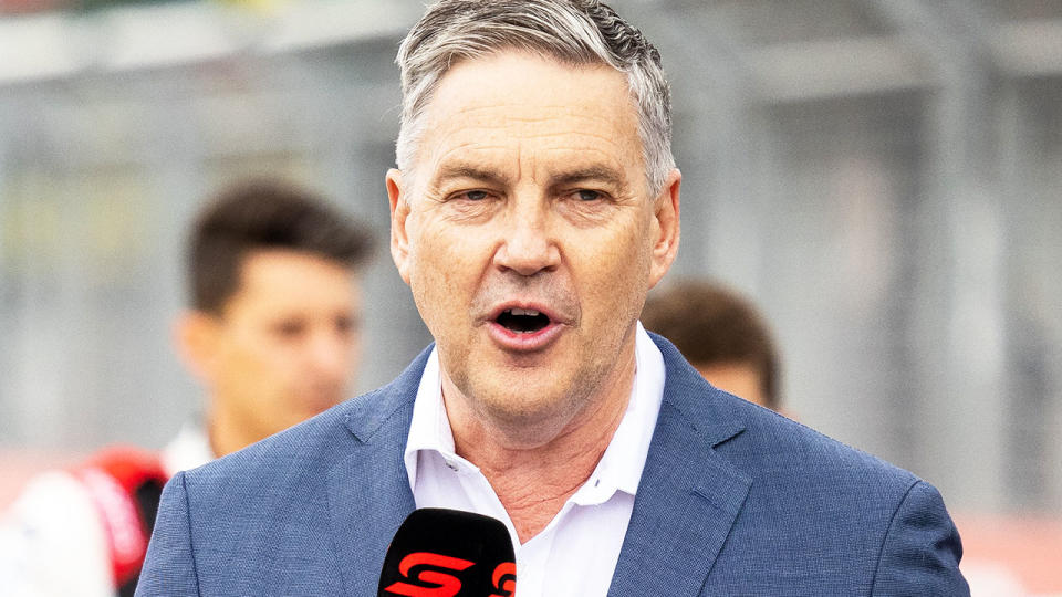 Neil Crompton, pictured here at the 2021 Supercars season launch.