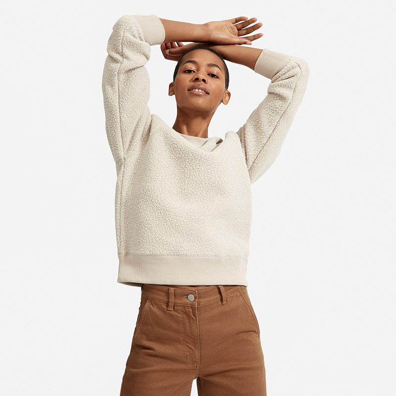 Everlane The ReNew Fleece Raglan Sweatshirt