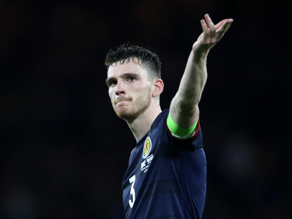 Scotland captain and Liverpool defender Andy Robertson (Getty Images)