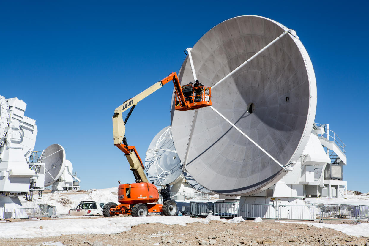 ALMA Project In Atacama Desert, Chile