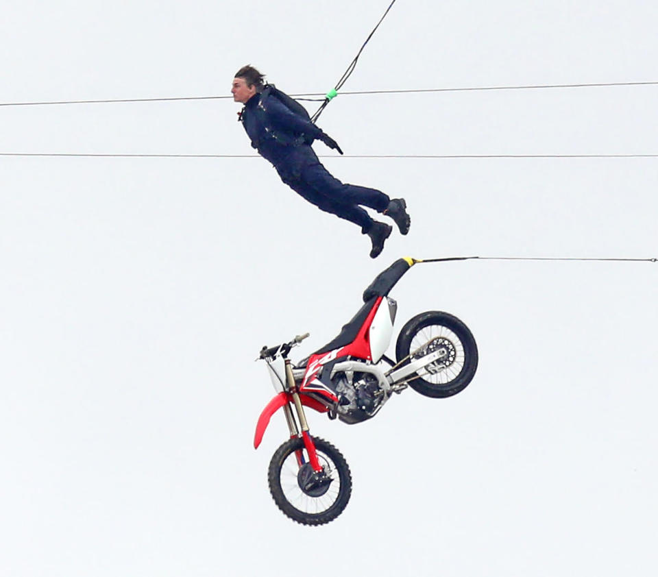 Tom Cruise's Motorcycle Jump in Mission: Impossible Dead Reckoning