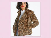 <p>Leopard Print Textured Biker, $129.99, <a rel="nofollow noopener" href="https://www.simplybe.com/en-us/products/leopard-print-textured-biker/p/ZG683#v=color%3AZG683_BROWN%20PRT%7C" target="_blank" data-ylk="slk:Simply Be;elm:context_link;itc:0;sec:content-canvas" class="link ">Simply Be</a> (Photo: Simply Be) </p>