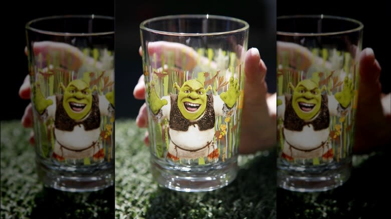 recalled Shrek drinking glass