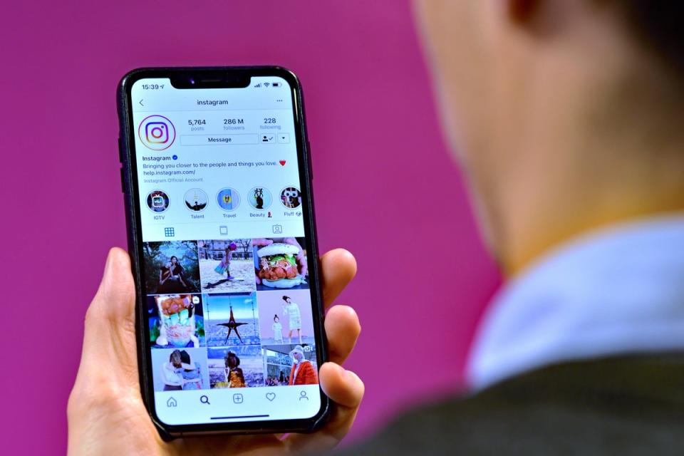 Instagram is introducing technology to help verify the age of users in the UK and EU as part of a major safety update (Nick Ansell/PA) (PA Archive)