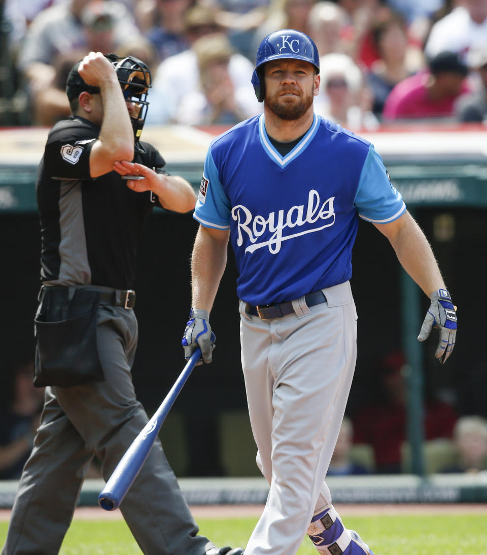 The Royals can’t seem to hit lately. (AP Photo/Ron Schwane)