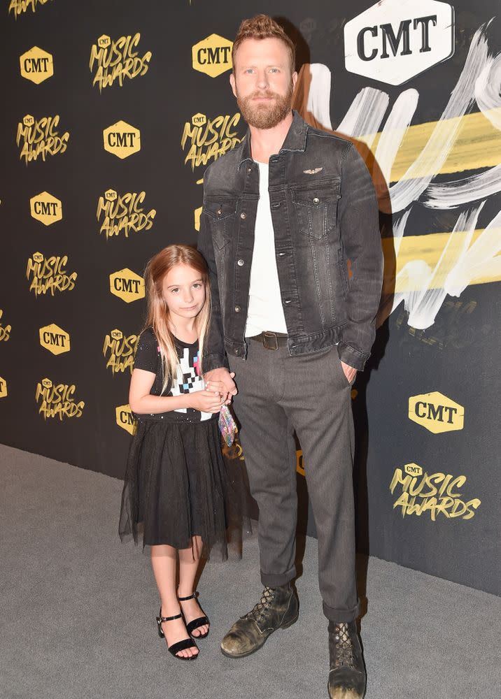 Dierks Bentley with daughter Jordan