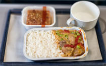 <p>Airplane food has a bad reputation, but the food itself isn’t entirely to blame—the real fault lies with the plane. A 2015 Cornell University study, <a rel="nofollow noopener" href="http://time.com/3893141/airline-food-airplane/" target="_blank" data-ylk="slk:reported by Time;elm:context_link;itc:0;sec:content-canvas" class="link ">reported by <em>Time</em></a>, found that the environment inside an airplane actually alters the way food and drink tastes—sweet items tasted less sweet, while salty flavors were heightened. The dry recycled air inside the plane cabin doesn’t help either as low humidity can further dull taste and smell making everything in a plane seem bland. According to a 2010 study from the <a rel="nofollow noopener" href="http://www.ibp.fraunhofer.de/en.html" target="_blank" data-ylk="slk:Fraunhofer Institute for Building Physics in;elm:context_link;itc:0;sec:content-canvas" class="link ">Fraunhofer Institute for Building Physics in</a> Germany, it’s about 30 percent more difficult to detect sweet and salty tastes when you’re up in the air. Next time you fly, skip the meal, and maybe <a rel="nofollow noopener" href="http://www.travelandleisure.com/travel-tips/airlines-airports/why-tomato-juice-tastes-better-on-airplane" target="_blank" data-ylk="slk:try a glass of tomato juice;elm:context_link;itc:0;sec:content-canvas" class="link ">try a glass of tomato juice</a> instead.</p>