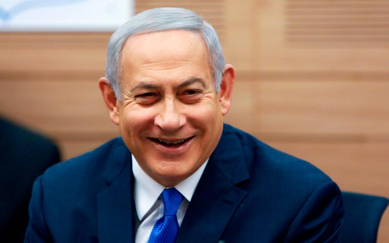 Benjamin Netanyahu appeared to call his coalition partners' bluff in a political standoff - AFP