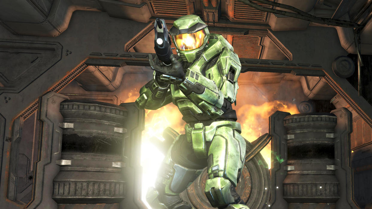  Master Chief in action 