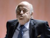 FIFA President Sepp Blatter pictured at the FIFA congress in Zurich