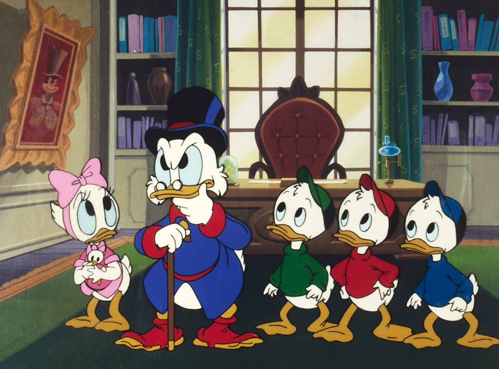 Let Webby Vanderquack, Scrooge McDuck, Louie, Huey, and Dewey brighten up your Xmas wth some 'Ducktales.' (Photo: Disney)