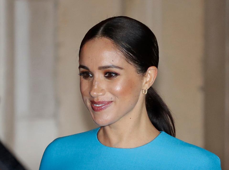 Duchess Meghan of Sussex in London on March 5, 2020.