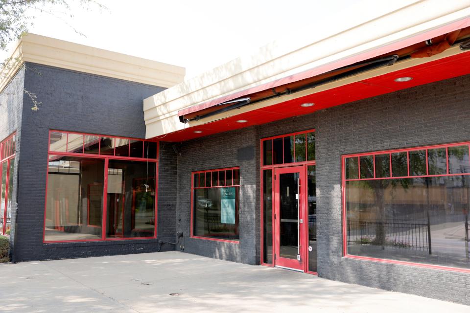 The former Louie's Grill and Bar is pictured Wednesday in Oklahoma City.