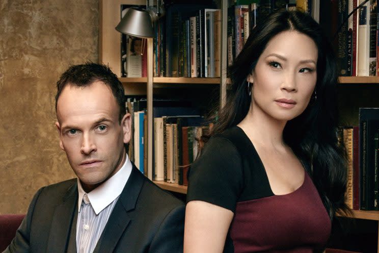 CBS TV show Elementary, starring Jonny Lee Miller Lucy Liu