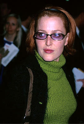 Gillian Anderson at the Beverly Hills premiere of Castle Rock's Proof Of Life