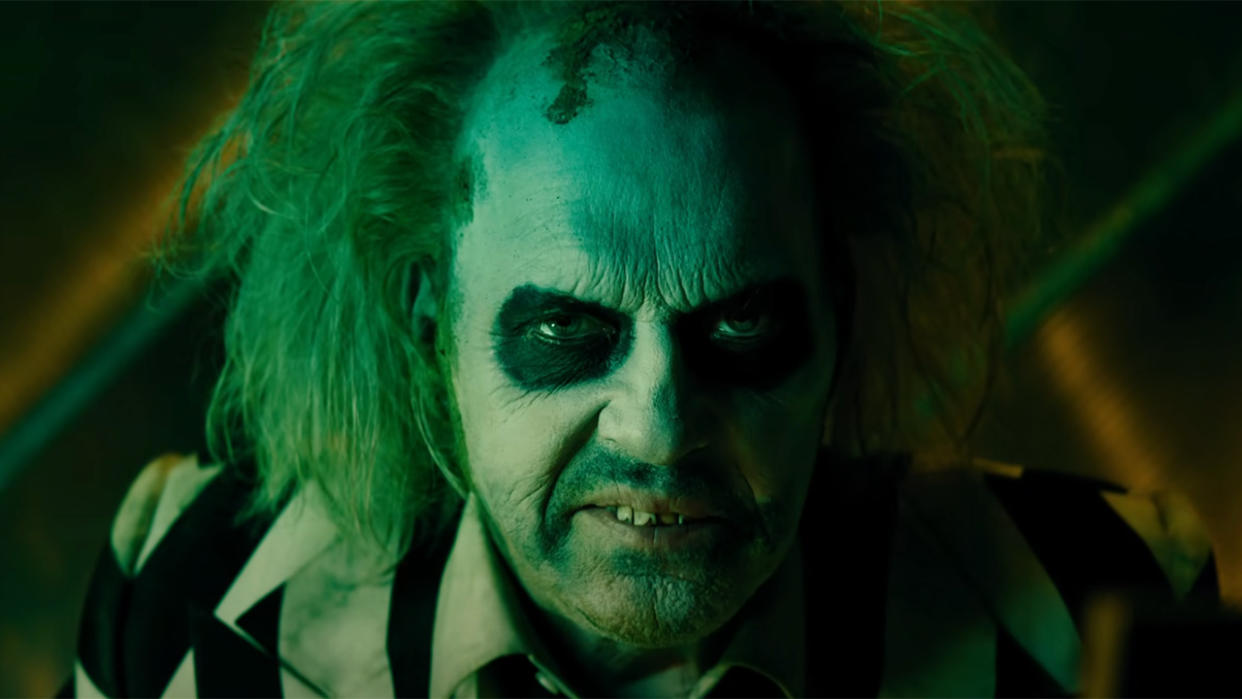  Michael Keaton returns in the Beetlejuice Beetlejuice trailer. . 