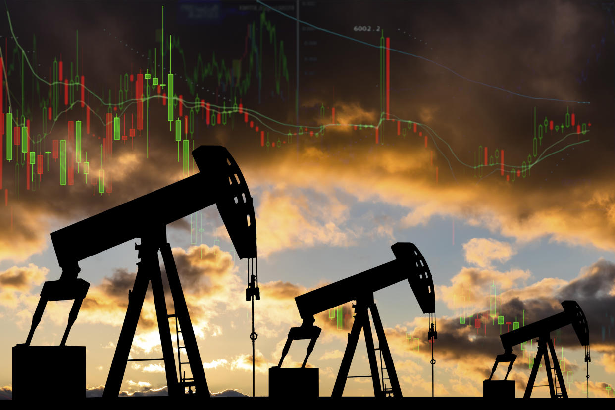 The median return for oil-weighted shares is up 53 per cent over the last six months, according to a Scotiabank analysis of oil stocks. (GETTY)