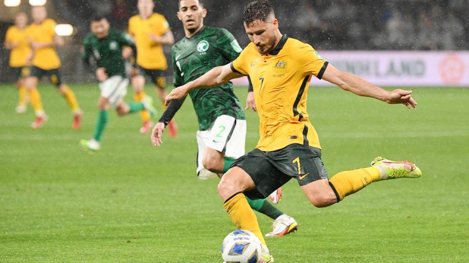 Mathew Leckie would love to play more  games for the Socceroos.
