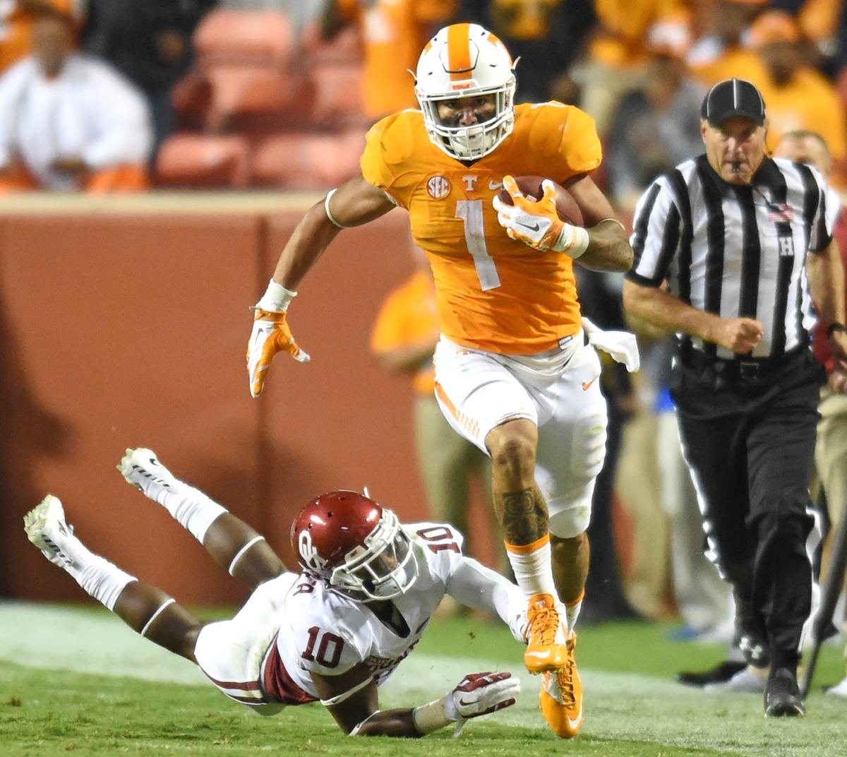 Beech High School to retire jersey of Tennessee Vols running back Jalen Hurd