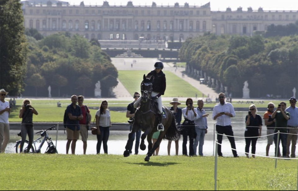 Equestrian competition at the Palace of Versailles