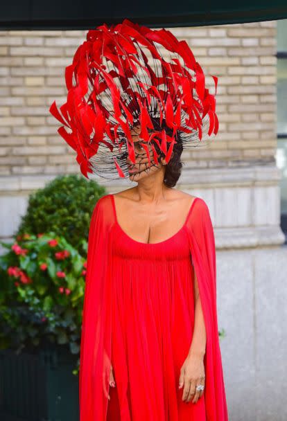 PHOTO: Actress Nicole Ari Parker is seen on the set of 'And Just Like That...' on Oct. 11, 2022 in New York City. (Raymond Hall/GC Images via Getty Images)