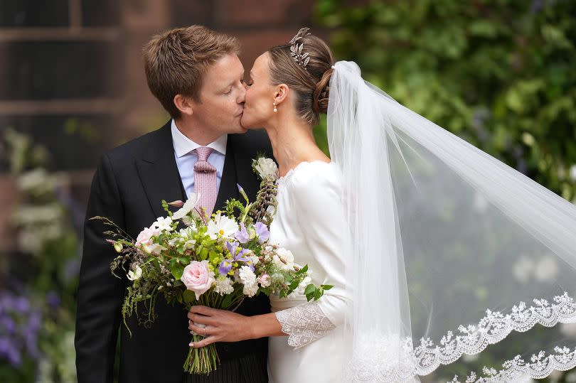 The Wedding of The Duke of Westminster to Olivia Henson at Chester Cathedral, Chester, UK, on the 7th June 2024.