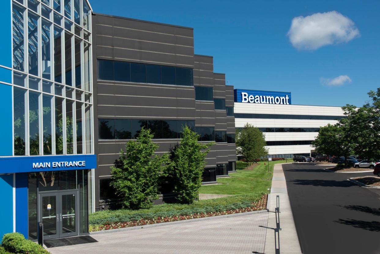 Beaumont Health's headquarters in Southfield, Mich.