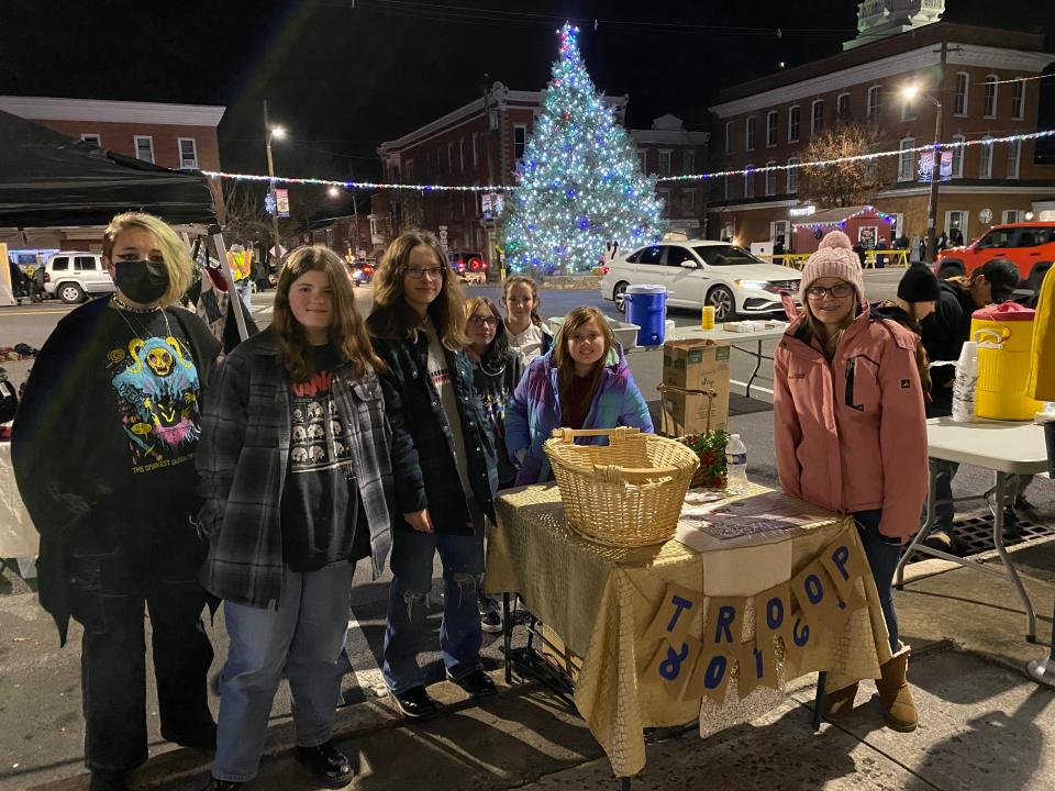 Community groups, including scouts and churches, participate in Heritage Christmas in Greencastle. This year, the celebration around Center Square will be held Friday evenings, Dec. 1 and 8