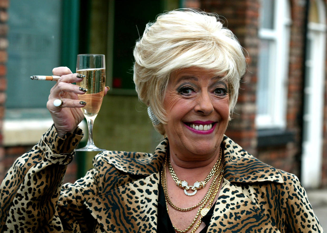 Julie Goodyear as Bet Lynch in Coronation Street (Getty Images)