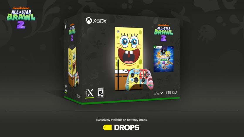 El Xbox Series X de Bob Esponja será exclusivo de Estados Unidos