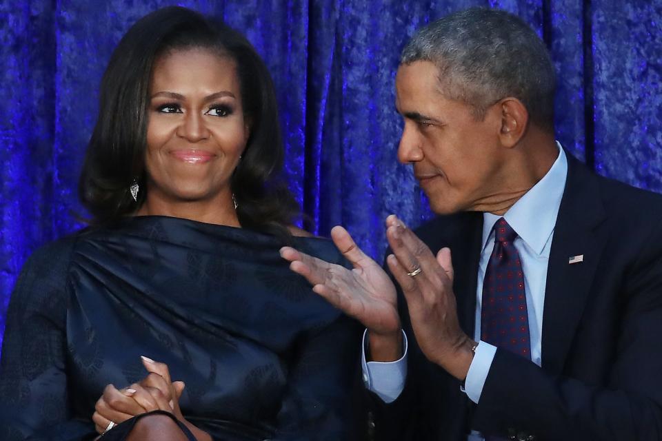 First, Trump pivoted from television to the presidency; now, the Obamas may be making the opposite transition.