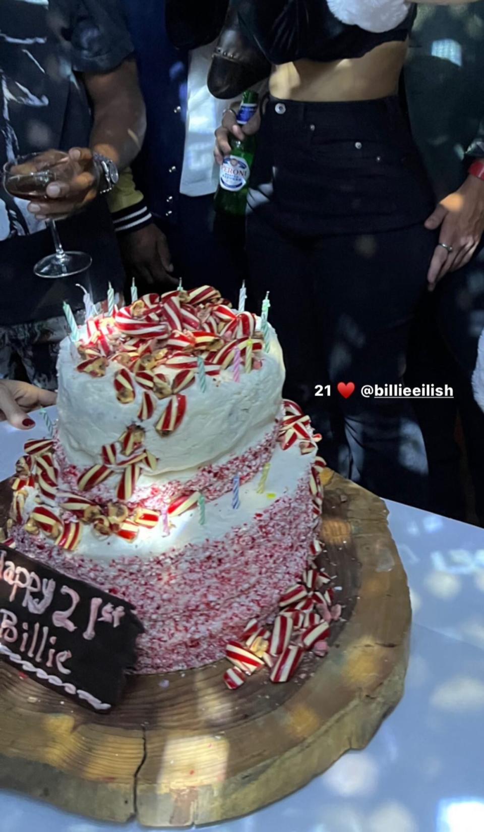 Billie Eilish Birthday Cake