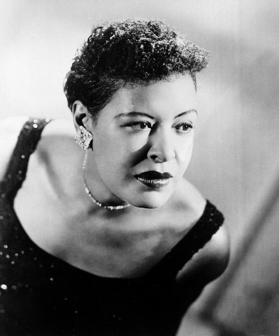 Billie Holiday, the legendary American jazz vocalist, was born on April 7, 1915, and died in 1959 at the age of 44.