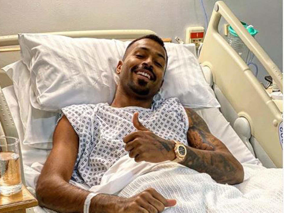 Hardik Pandya: Hardik Pandya undergoes back surgery in London, shares heartfelt post on Instagram - The Economic Times