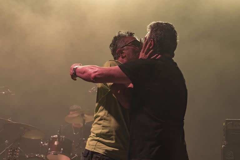 Fito Páez y Juanse compartieron el escenario en el primer festival Dale! Argentina Fest, en Madrid
