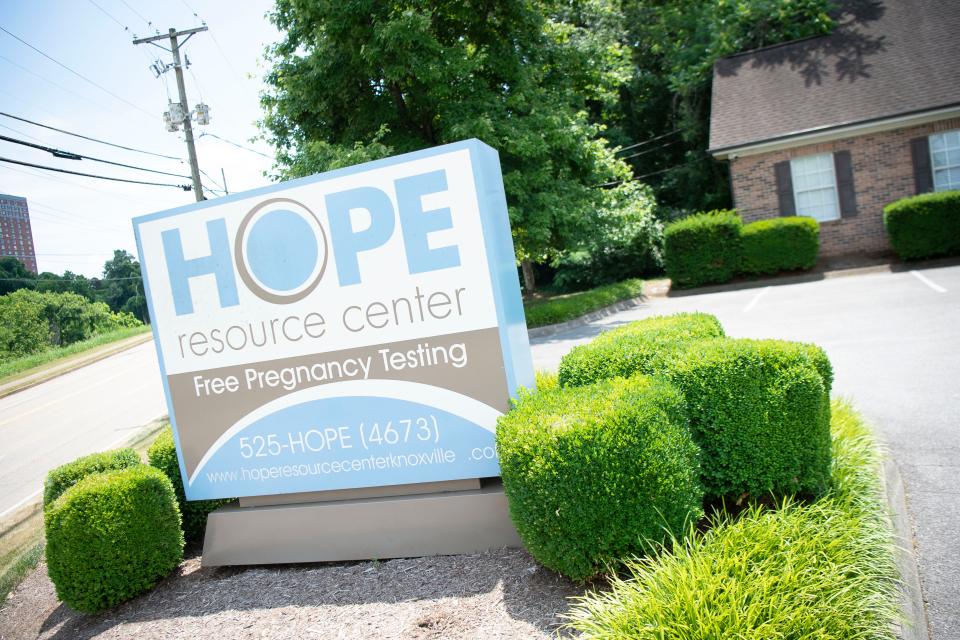 Hope Resource Center counsels pregnant women and offers support after they give birth.