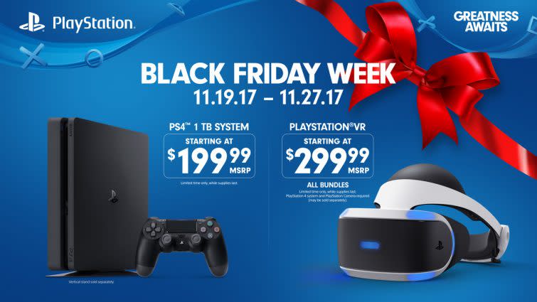 Black Friday 2018: PlayStation 4 and VR Game Deals