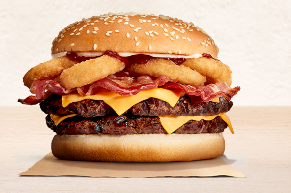 Burger King blasted for 1,130 calorie burger that contains whole day's allowance of saturated fat