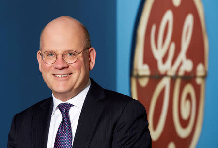 FILE PHOTO - General Electric Co's incoming chief executive John Flannery is shown in this undated handout photo provided June 12, 2017. Courtesy General Electric/Handout via REUTERS