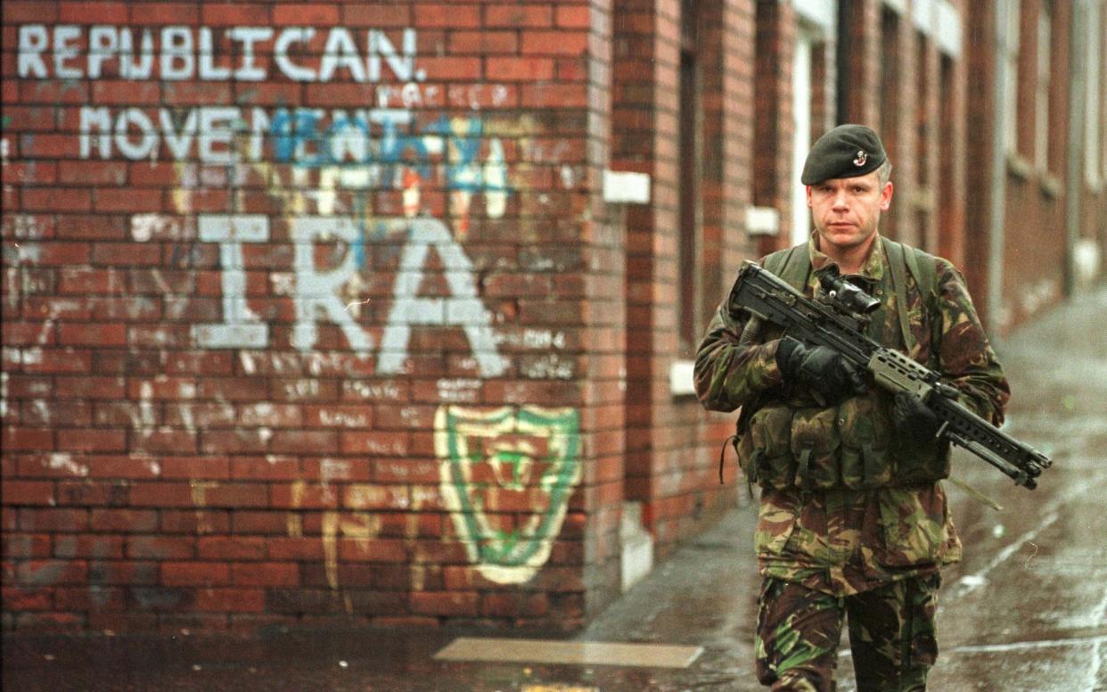 Veterans of the conflict in Northern Ireland are raising funds for a film called The Great Betrayal - Reuters